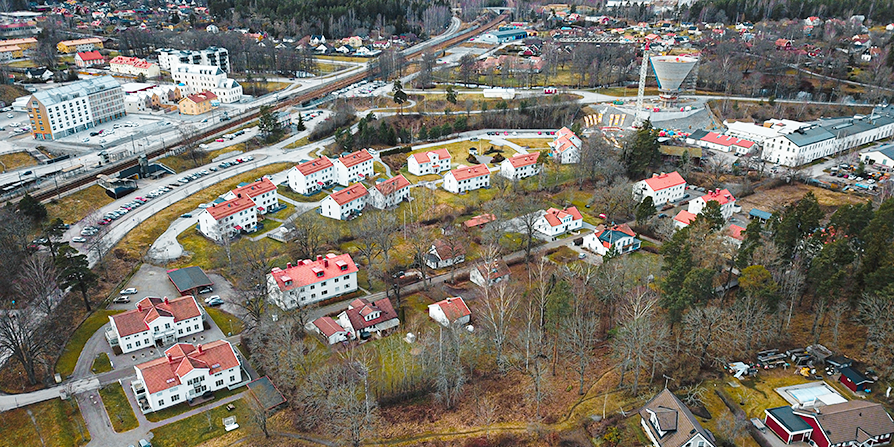 Nykvarn Översiktsbild över Nykvarn kommun