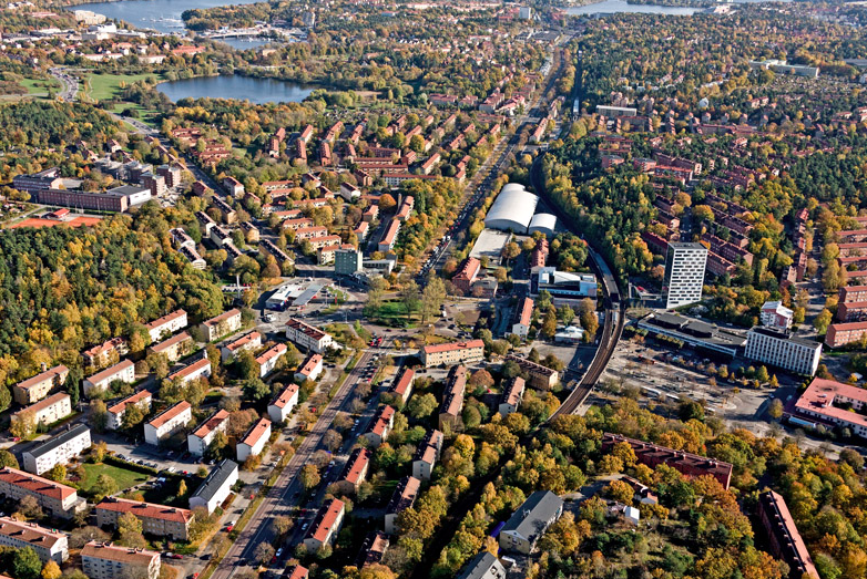 Översiktsbild över Bromma